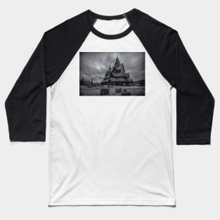 Heddal Stave Church - Norway Baseball T-Shirt